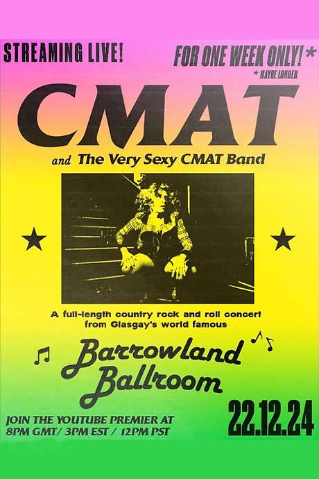 CMAT (and the Very Sexy CMAT Band) - Live at Barrowland Ballroom